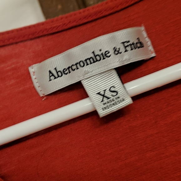 Abercrombie & Fitch orange top - Picture 3 of 5